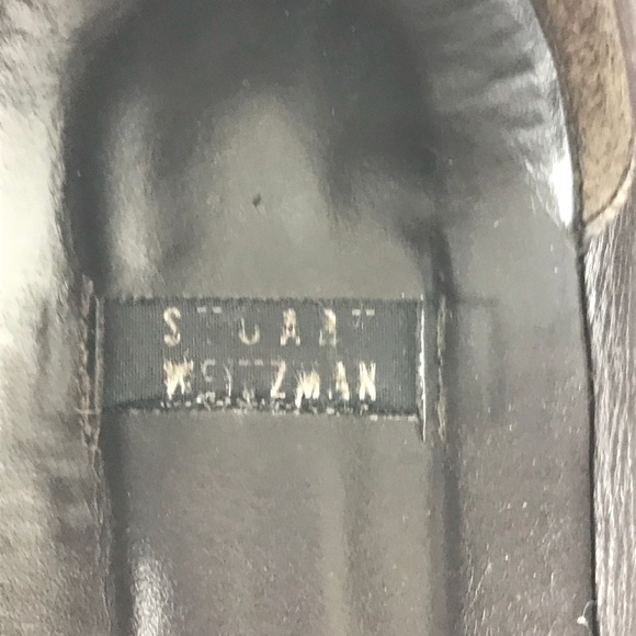 Stuart Weitzman Loafers Classic Suede Rhinestone - Picture 7 of 8